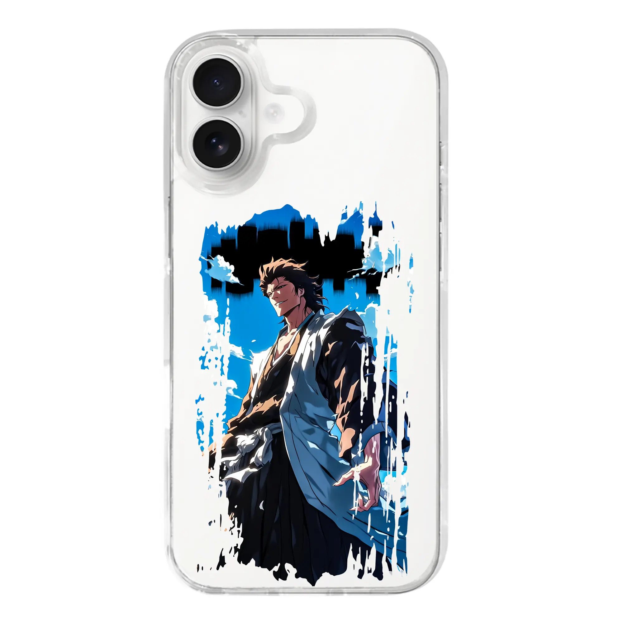 ブリーチ グッズ 藍染 惣右介 - iPhone 17シリーズ 透明スマホケース – 薄型・耐衝撃・精密フィット保護カバー